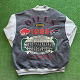 Vintage Buffalo Bills Sweater Jacket Size L