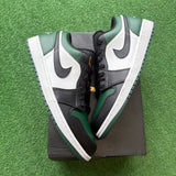 Jordan Green Toe Low 1s Size 10.5