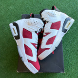 Jordan Carmine 6s Size 7.5