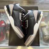 Jordan Black Cement 3s Size 8