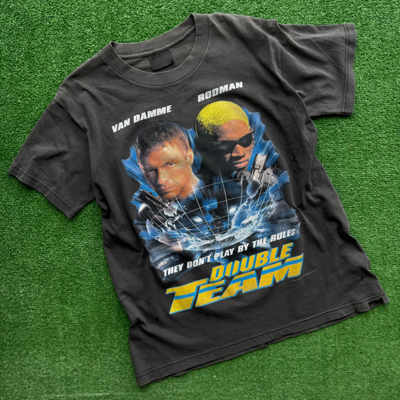 Vintage Double Team Movie Tee Size L