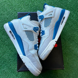 Jordan Military Blue 4s Size 7Y