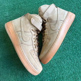 Nike Wheat Air Force 1 Highs Size 7Y