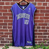 Vintage Sacramento Kings Mike Bibby Jersey Size 2XL