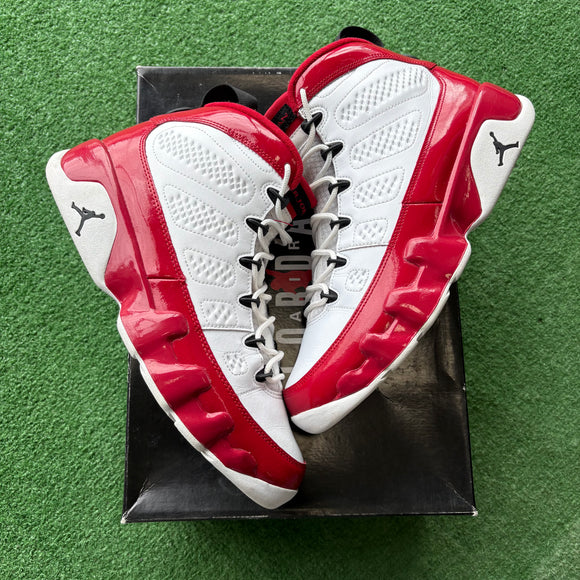 jordan cherry red 9s