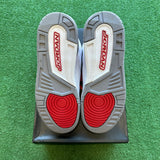 Jordan Fire Red 3s Size 5Y