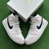 Jordan Barley Rose Mid 1s Size 7.5W/6M