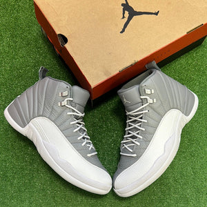 Jordan Stealth Grey 12s Size 11