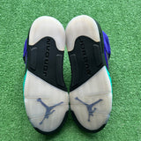 Jordan Alternate Grape 5s Size 12