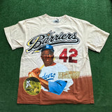 Barriers Jackie Robinson Tee Size L