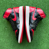 Jordan Patent Bred 1s Size 5Y