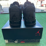 Jordan Black Cat 3s Size 11.5