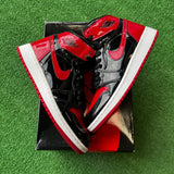 Jordan Patent Bred 1s Size 5.5Y