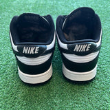 Nike Black White Low Dunk Size 9