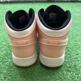 Jordan Arctic Orange Mid 1s Size 7Y