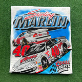 Vintage Sterling Marlin NASCAR Tee Size L