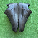 Nike Supreme Black Low Air Force 1s Size 10.5