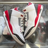 Jordan Fire Red 3s Size 10