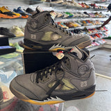 Jordan Off White Muslin 5s Size 11