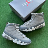 Jordan Cool Grey 9s Size 10