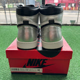 Jordan Silver Toe 1s Size 12W/10.5M