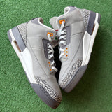 Jordan Cool Grey 3s Size 11.5