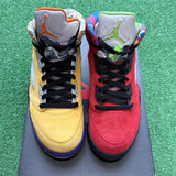 Jordan What The 5s Size 7