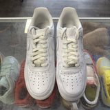 Nike White Air Force 1s Size 10