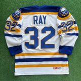 Vintage Buffalo Sabres Rob Ray Jersey Size Youth L/XL