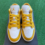 Jordan White Pollen Low 1s Size 6Y