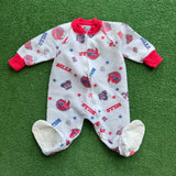 Vintage Buffalo Bills Baby Onesie Size 6-12 months