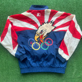 Vintage Starter Olympic USA Windbreaker Size S