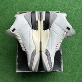 Jordan Reimagined White Cement 3s Size 12