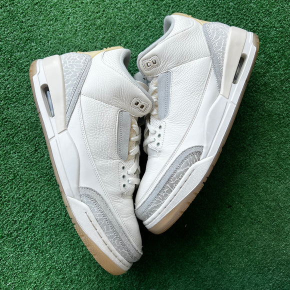 Jordan Craft Ivory 3s Size 11