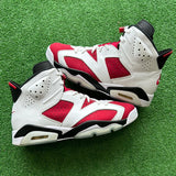 Jordan Carmine 6s Size 10.5