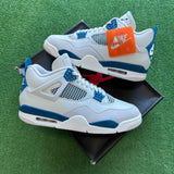 Jordan Military Blue 4s Size 12