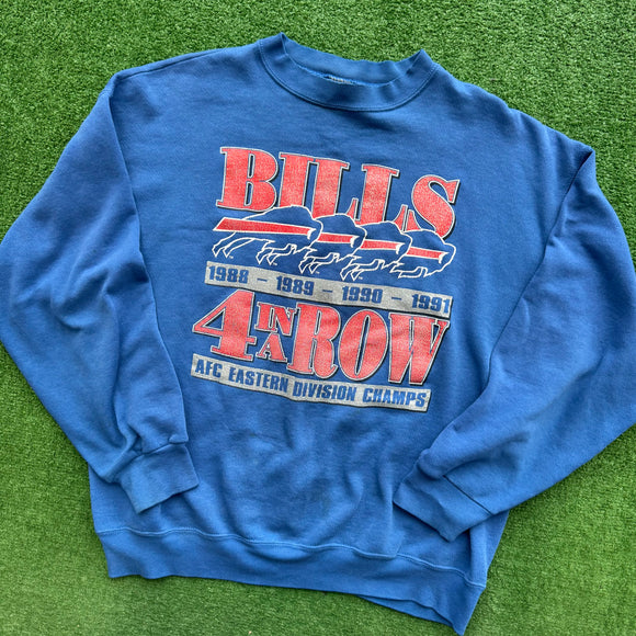 Vintage Buffalo Bills Crewneck Size L