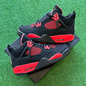 Jordan Red Thunder 4s Size 5Y