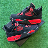 Jordan Red Thunder 4s Size 5Y