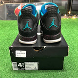 Jordan Black Vivid Pink 4s Size 4.5Y