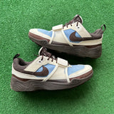 Nike Travis Scott Pale Ivory Leche Blue Zoom Field Jaxx Size 10.5