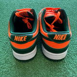 Nike Miami Hurricanes Low Dunk Size 9