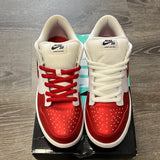 Nike Jewel Swoosh Red Supreme SB Low Dunk Size 11