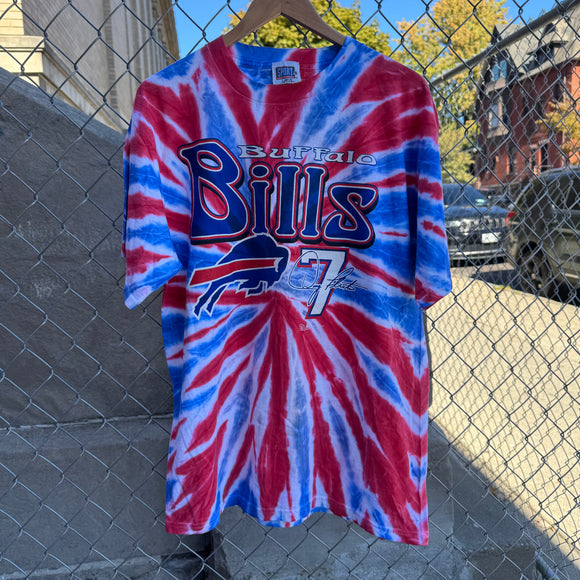 Vintage Buffalo Bills Doug Flutie Tee Size L