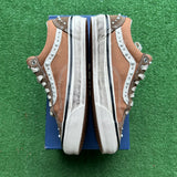 Vans Cocoa Brown Pearlized Old Skool 36s Size 8