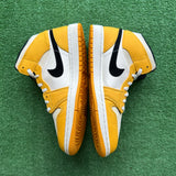 Jordan Lakers Mid 1s (Missing Insoles) Size 11