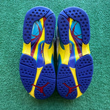 Jordan White Aqua 8s Size 7.5W/6M