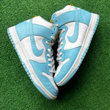Nike Blue Chill High Dunk Size 11.5