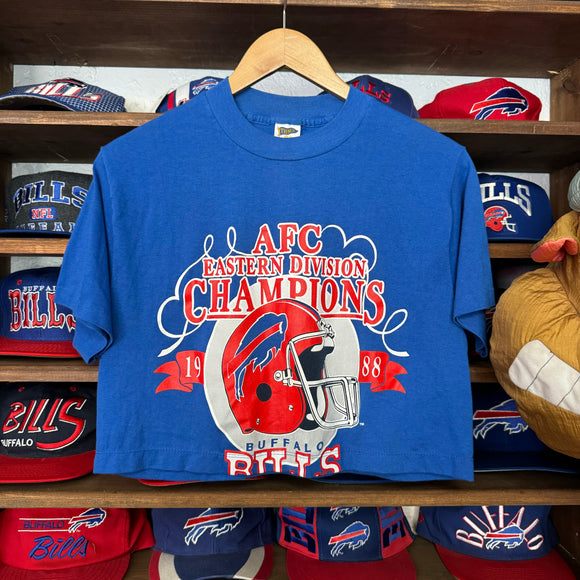 Vintage Buffalo Bills Crop Top Size L
