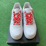 Nike Supreme White Air Force 1s Size 9